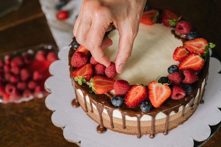 Slávnostná zákazková torta z pekárne Pekárenka